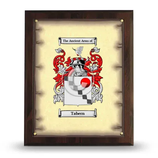Tabern Coat of Arms Plaque