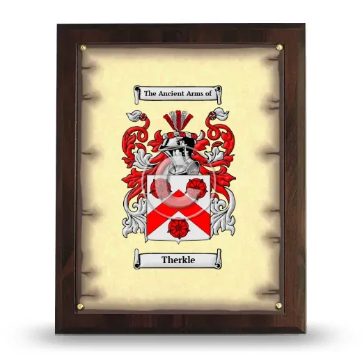Therkle Coat of Arms Plaque