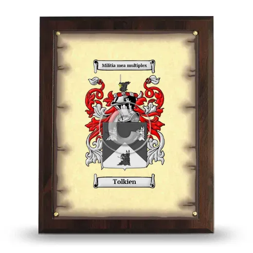 Tolkien Coat of Arms Plaque
