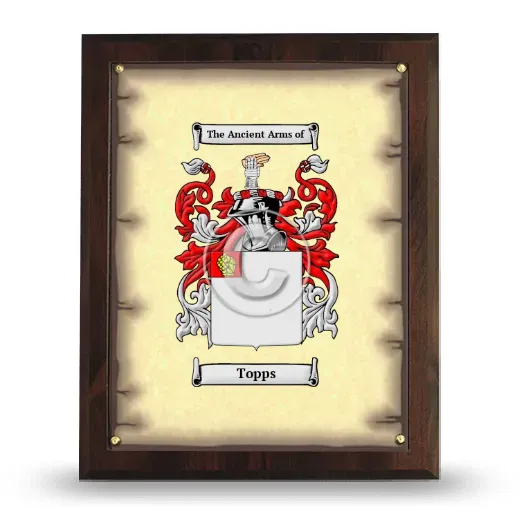 Topps Coat of Arms Plaque