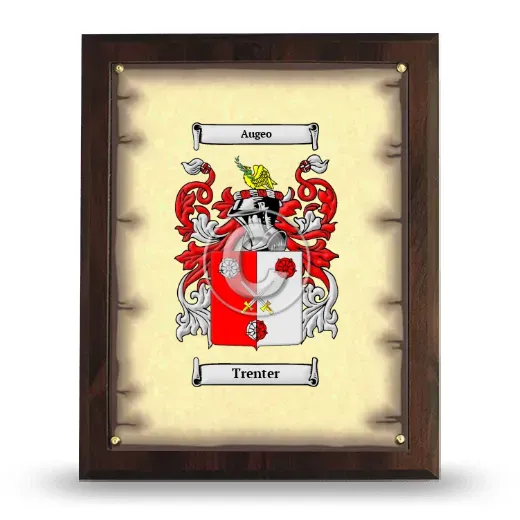 Trenter Coat of Arms Plaque