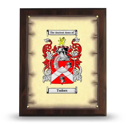 Tudors Coat of Arms Plaque