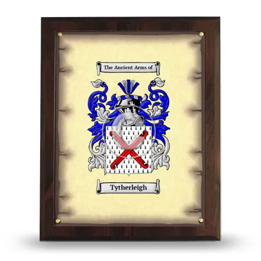 Tytherleigh Coat of Arms Plaque