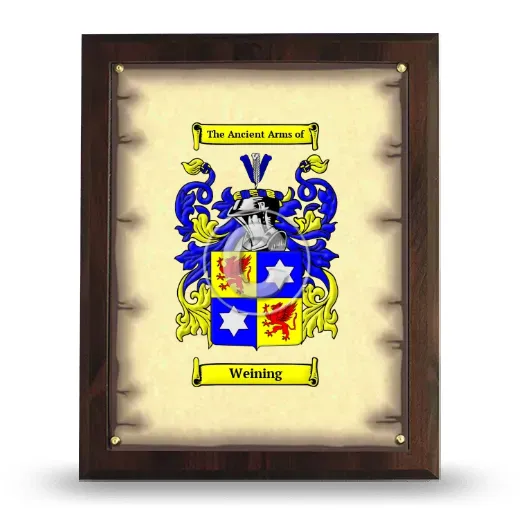 Weining Coat of Arms Plaque
