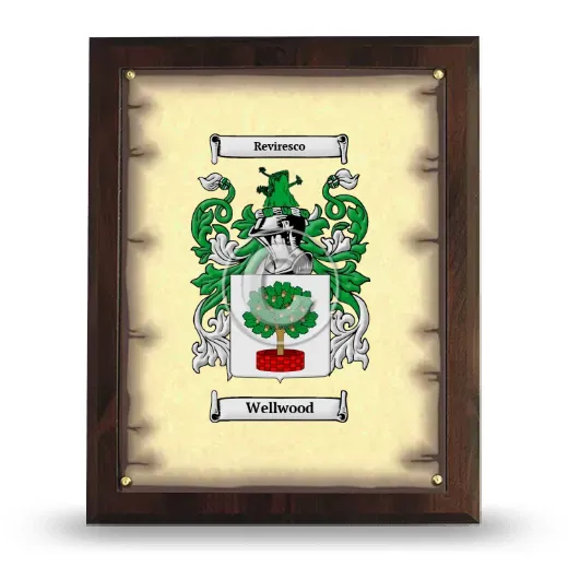 Wellwood Coat of Arms Plaque