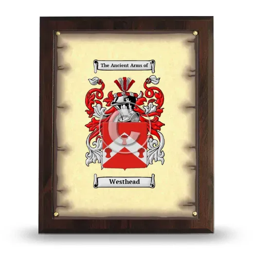 Westhead Coat of Arms Plaque