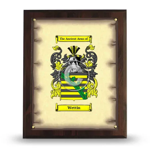 Wettin Coat of Arms Plaque