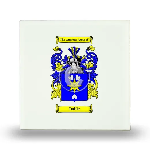 Dahle Small Ceramic Tile with Coat of Arms