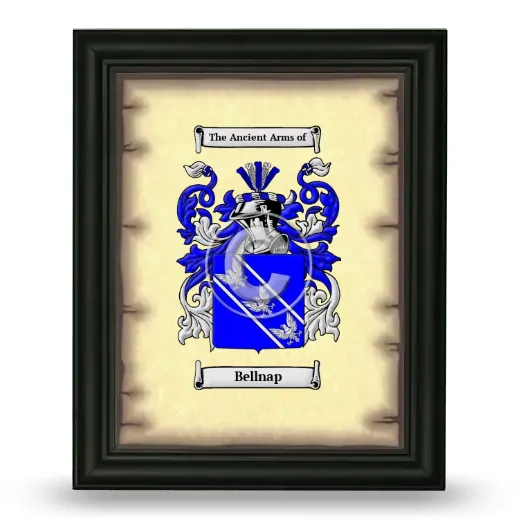 Bellnap Coat of Arms Framed - Black