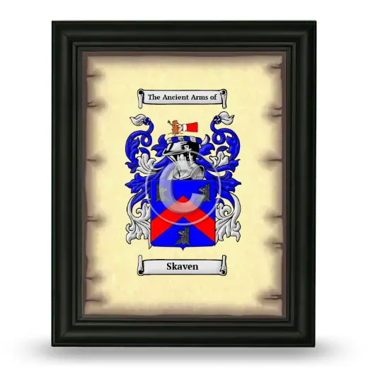 Skaven Coat of Arms Framed - Black