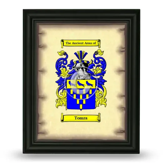 Tomra Coat of Arms Framed - Black
