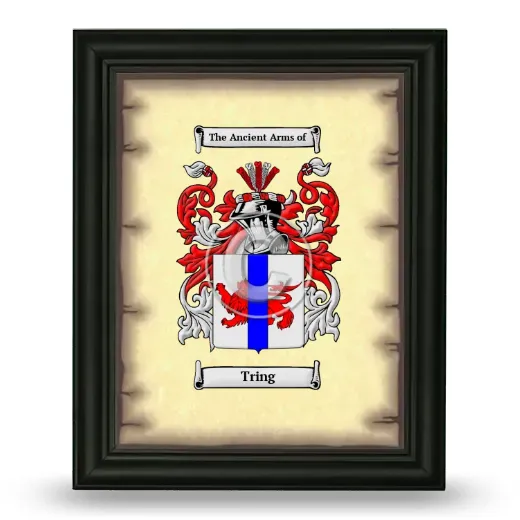 Tring Coat of Arms Framed - Black