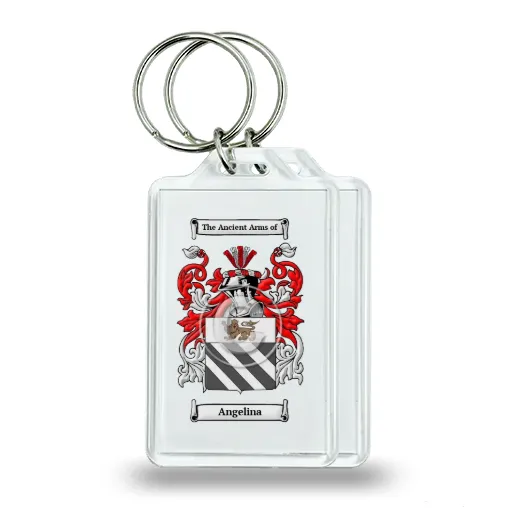 Angelina Pair of Keychains