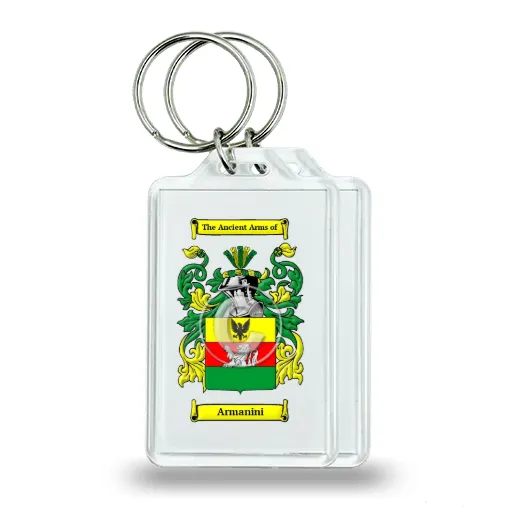 Armanini Pair of Keychains