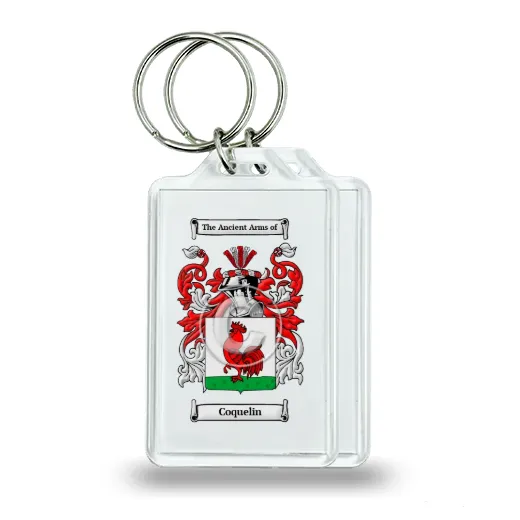 Coquelin Pair of Keychains
