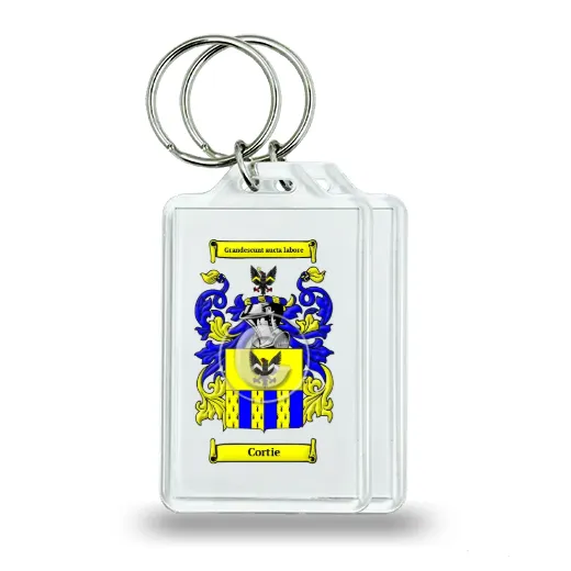 Cortie Pair of Keychains