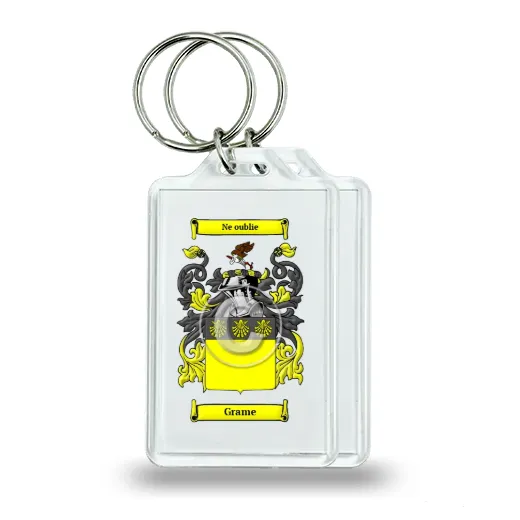 Grame Pair of Keychains