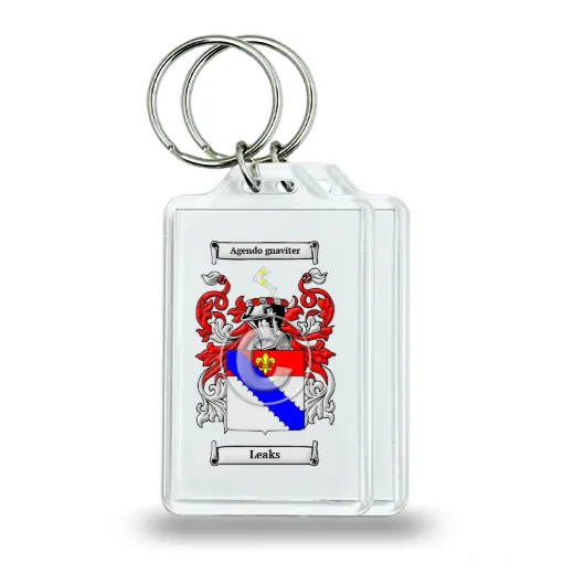 Leaks Pair of Keychains