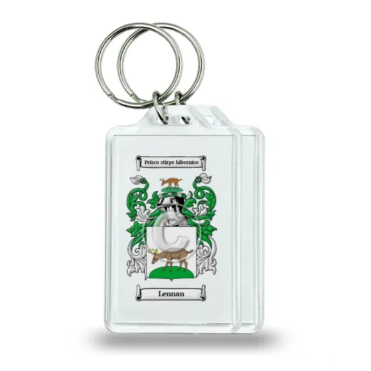 Lennan Pair of Keychains