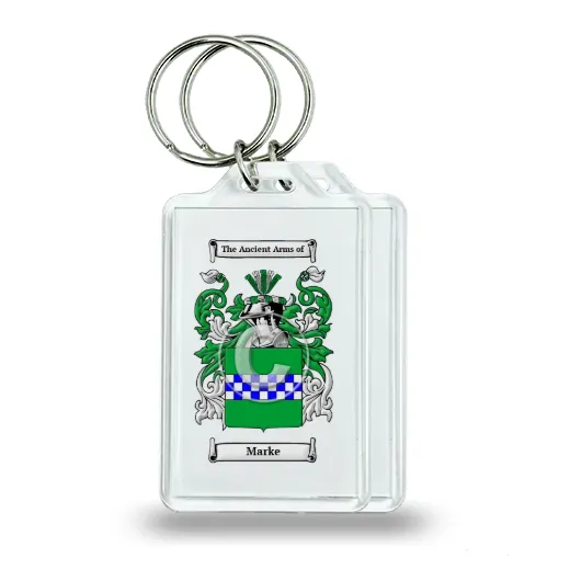 Marke Pair of Keychains