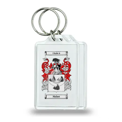 Nisbet Pair of Keychains