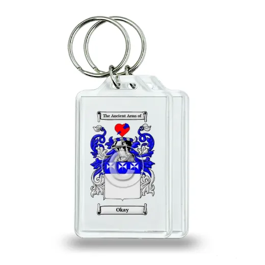 Okay Pair of Keychains