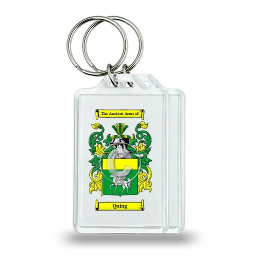 Quing Pair of Keychains