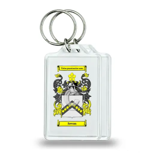 Sevon Pair of Keychains