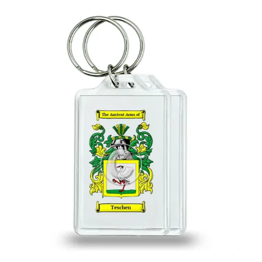 Teschen Pair of Keychains