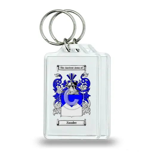 Zander Pair of Keychains
