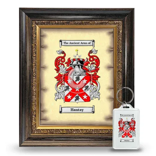 Hantay Framed Coat of Arms and Keychain - Heirloom