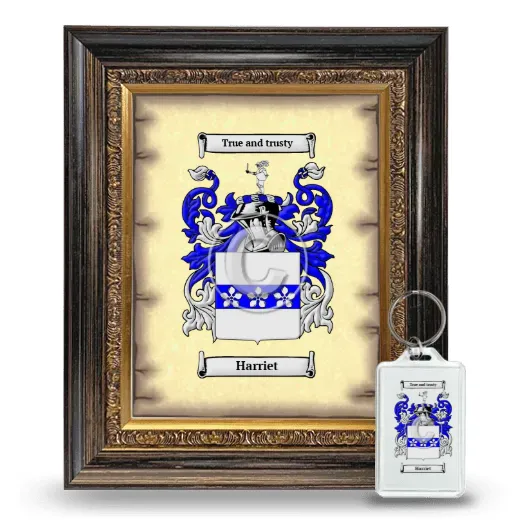 Harriet Framed Coat of Arms and Keychain - Heirloom