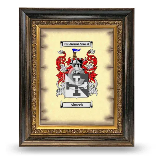 Almech Coat of Arms Framed - Heirloom