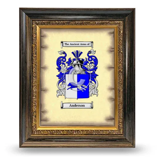 Coat of Arms Framed - Heirloom