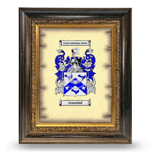 Armorial Coat of Arms Framed - Heirloom