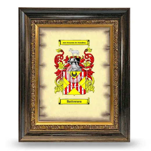 Battersea Coat of Arms Framed - Heirloom