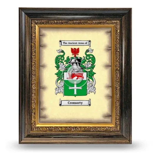Cromarty Coat of Arms Framed - Heirloom
