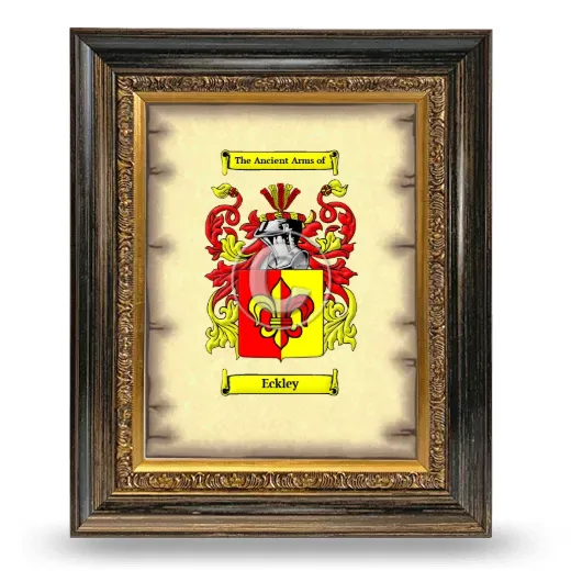 Eckley Coat of Arms Framed - Heirloom