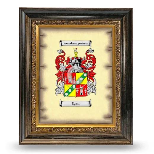 Egan Coat of Arms Framed - Heirloom