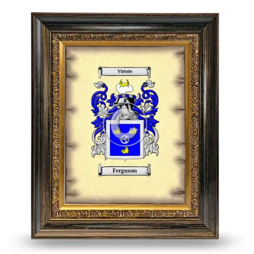 Ferguson Coat of Arms Framed - Heirloom