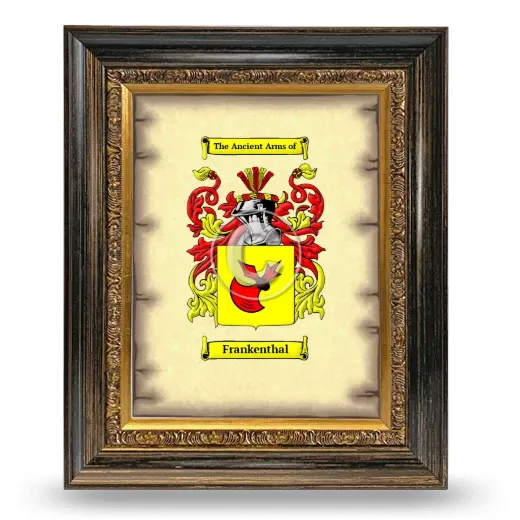 Frankenthal Coat of Arms Framed - Heirloom