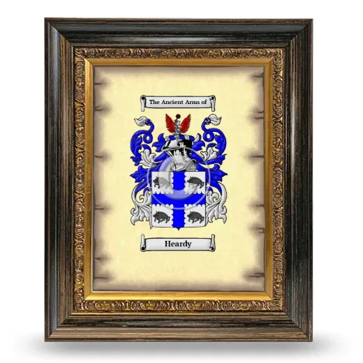 Heardy Coat of Arms Framed - Heirloom