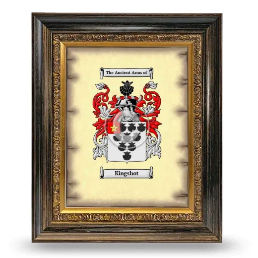 Kingshot Coat of Arms Framed - Heirloom
