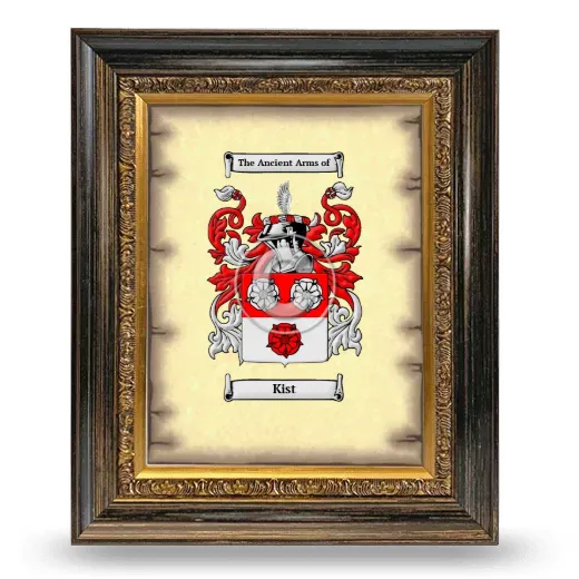Kist Coat of Arms Framed - Heirloom