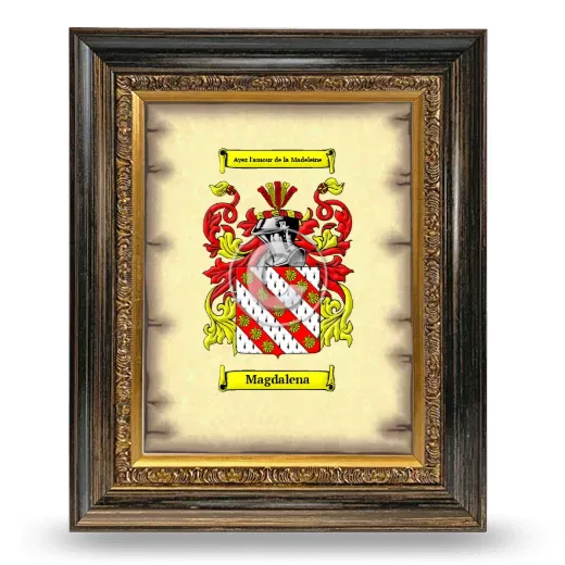 Magdalena Coat of Arms Framed - Heirloom
