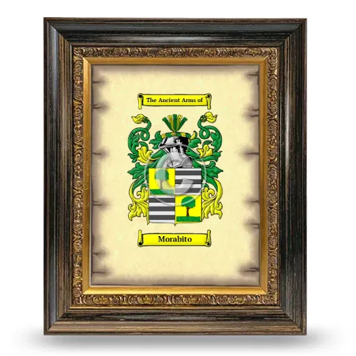 Morabito Coat of Arms Framed - Heirloom