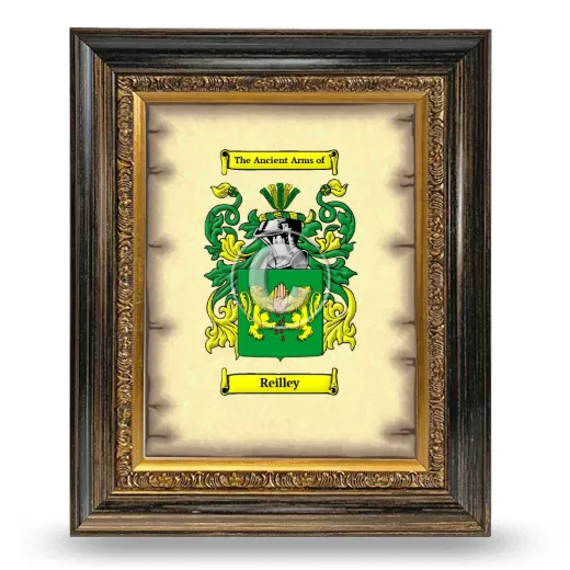 Reilley Coat of Arms Framed - Heirloom