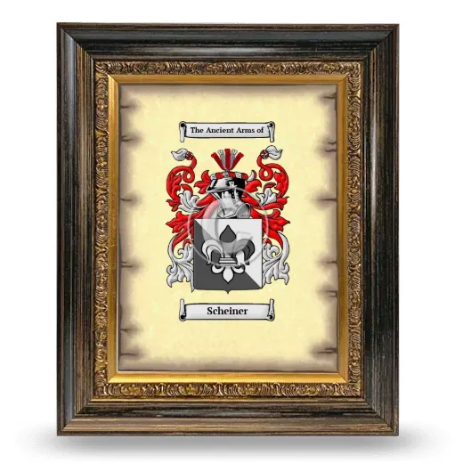 Scheiner Coat of Arms Framed - Heirloom