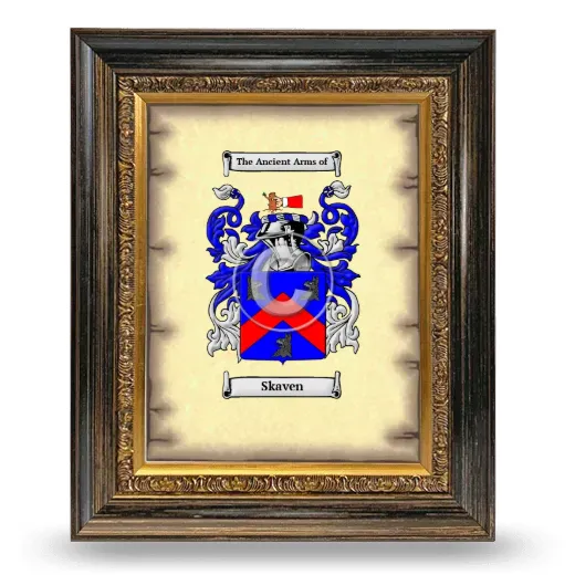 Skaven Coat of Arms Framed - Heirloom