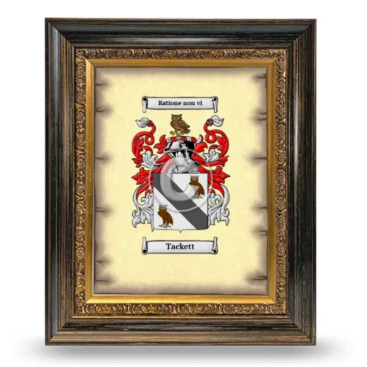 Tackett Coat of Arms Framed - Heirloom